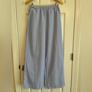 SHEIN Blue and White Striped Pants. Size Small